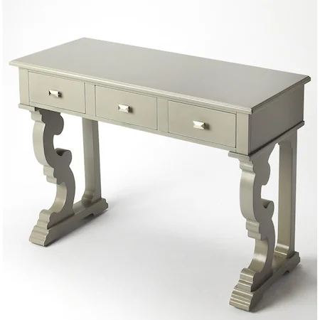 Caravaggio Gray Console Table